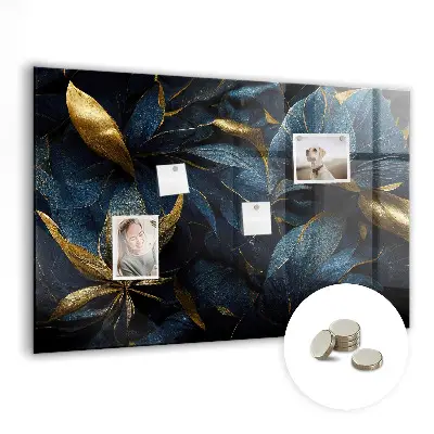 Decorative flower magnetic wall board