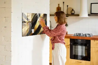 Elegant Abstraction Magnetic Board