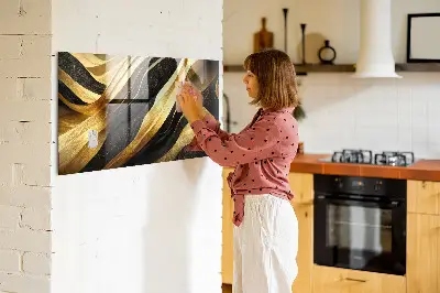 Elegant Abstraction Magnetic Board