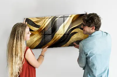 Elegant Abstraction Magnetic Board