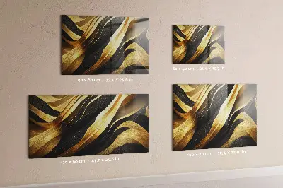 Elegant Abstraction Magnetic Board