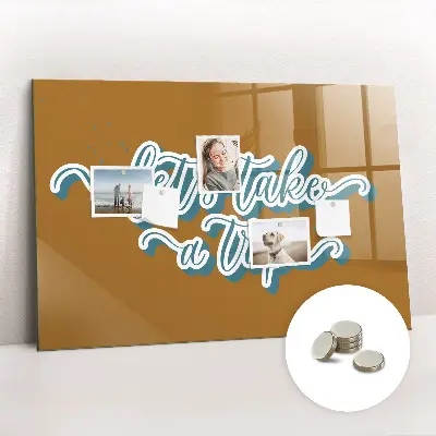 Magnet board Let's go on a journey