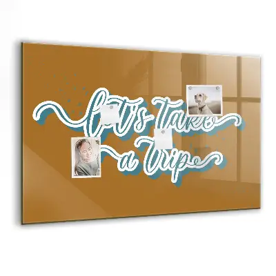 Magnet board Let's go on a journey