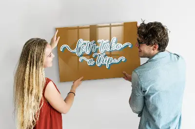 Magnet board Let's go on a journey