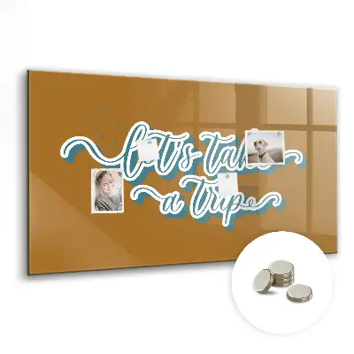 Magnet board Let's go on a journey