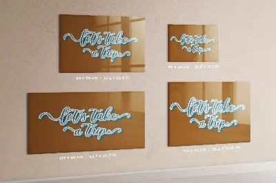 Magnet board Let's go on a journey