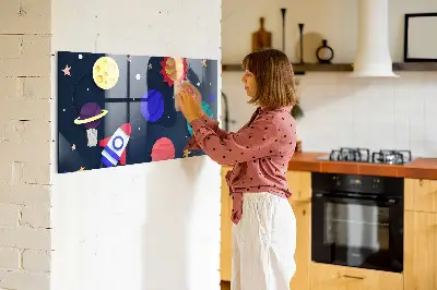 Children's space magnetic board