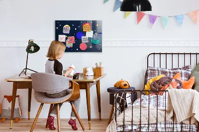 Children's space magnetic board