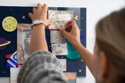 Children's space magnetic board