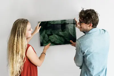 Magnet board Tropical monstera