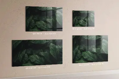 Magnet board Tropical monstera