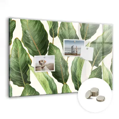 Palm Leaves Magnet Board