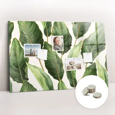 Palm Leaves Magnet Board