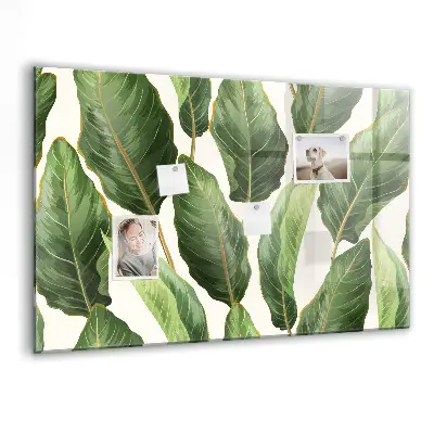 Palm Leaves Magnet Board
