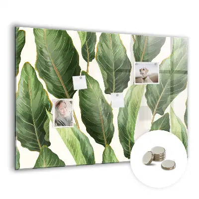 Palm Leaves Magnet Board