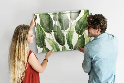 Palm Leaves Magnet Board