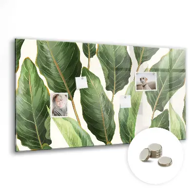 Palm Leaves Magnet Board
