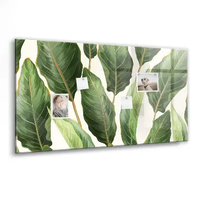 Palm Leaves Magnet Board
