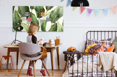 Palm Leaves Magnet Board