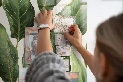 Palm Leaves Magnet Board