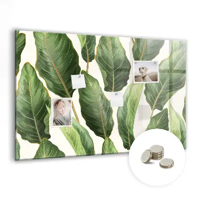Palm Leaves Magnet Board
