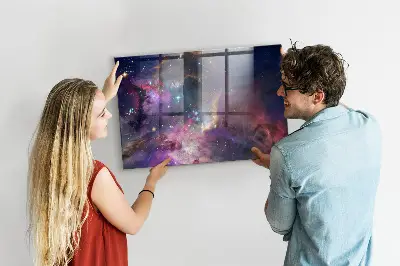 Magnet board Galaxy world