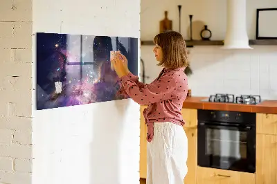 Magnet board Galaxy world