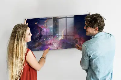 Magnet board Galaxy world