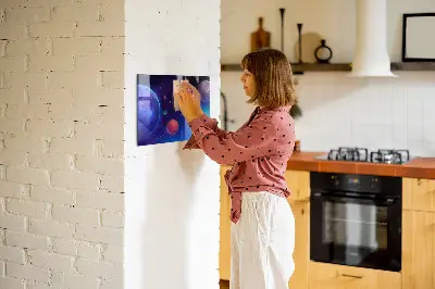 Magnetic Galaxy Planets Wall Board