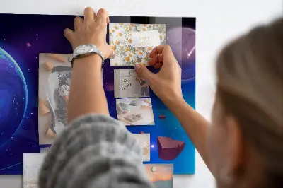 Magnetic Galaxy Planets Wall Board