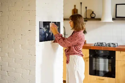 Magnetic Abstract World Map Wall Board