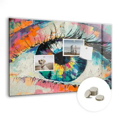 Human Eye Pupil Magnet Board