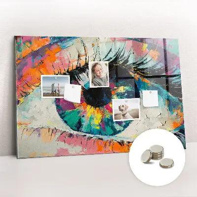 Human Eye Pupil Magnet Board