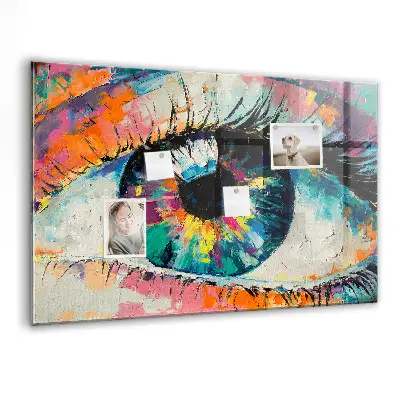 Human Eye Pupil Magnet Board