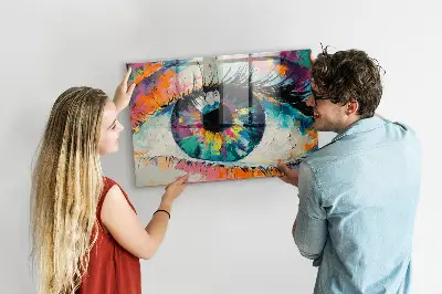 Human Eye Pupil Magnet Board