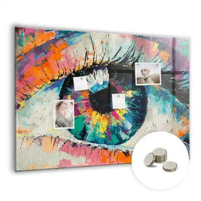 Human Eye Pupil Magnet Board