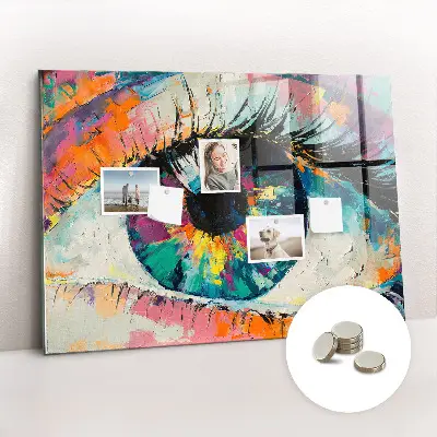 Human Eye Pupil Magnet Board