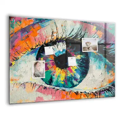 Human Eye Pupil Magnet Board