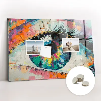 Human Eye Pupil Magnet Board
