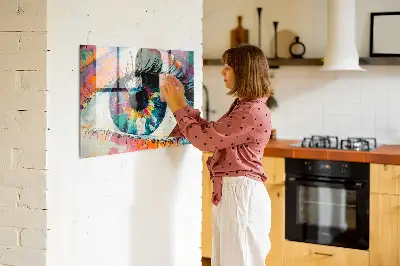 Human Eye Pupil Magnet Board