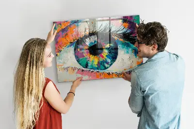 Human Eye Pupil Magnet Board