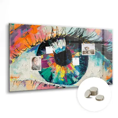 Human Eye Pupil Magnet Board