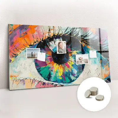 Human Eye Pupil Magnet Board