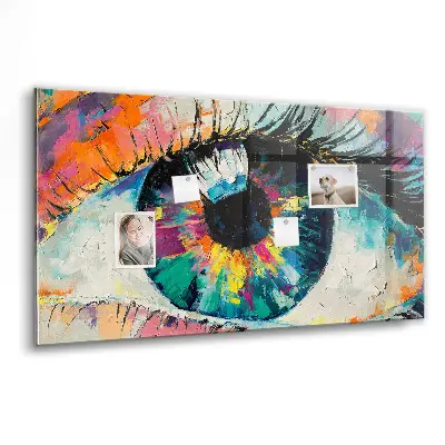 Human Eye Pupil Magnet Board