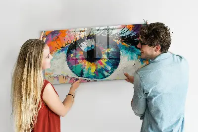 Human Eye Pupil Magnet Board