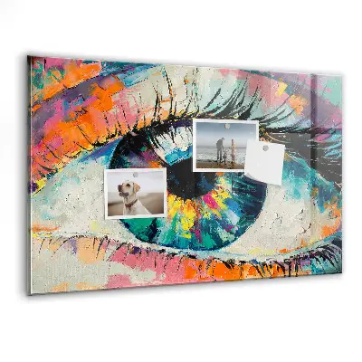 Human Eye Pupil Magnet Board