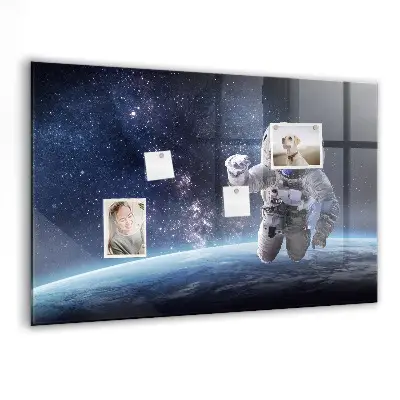 Magnetic wall board Astronaut
