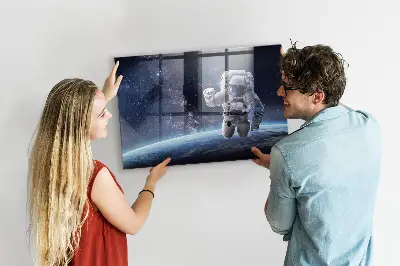 Magnetic wall board Astronaut