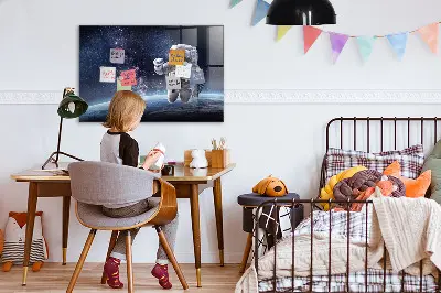 Magnetic wall board Astronaut