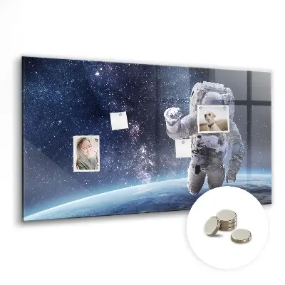 Magnetic wall board Astronaut
